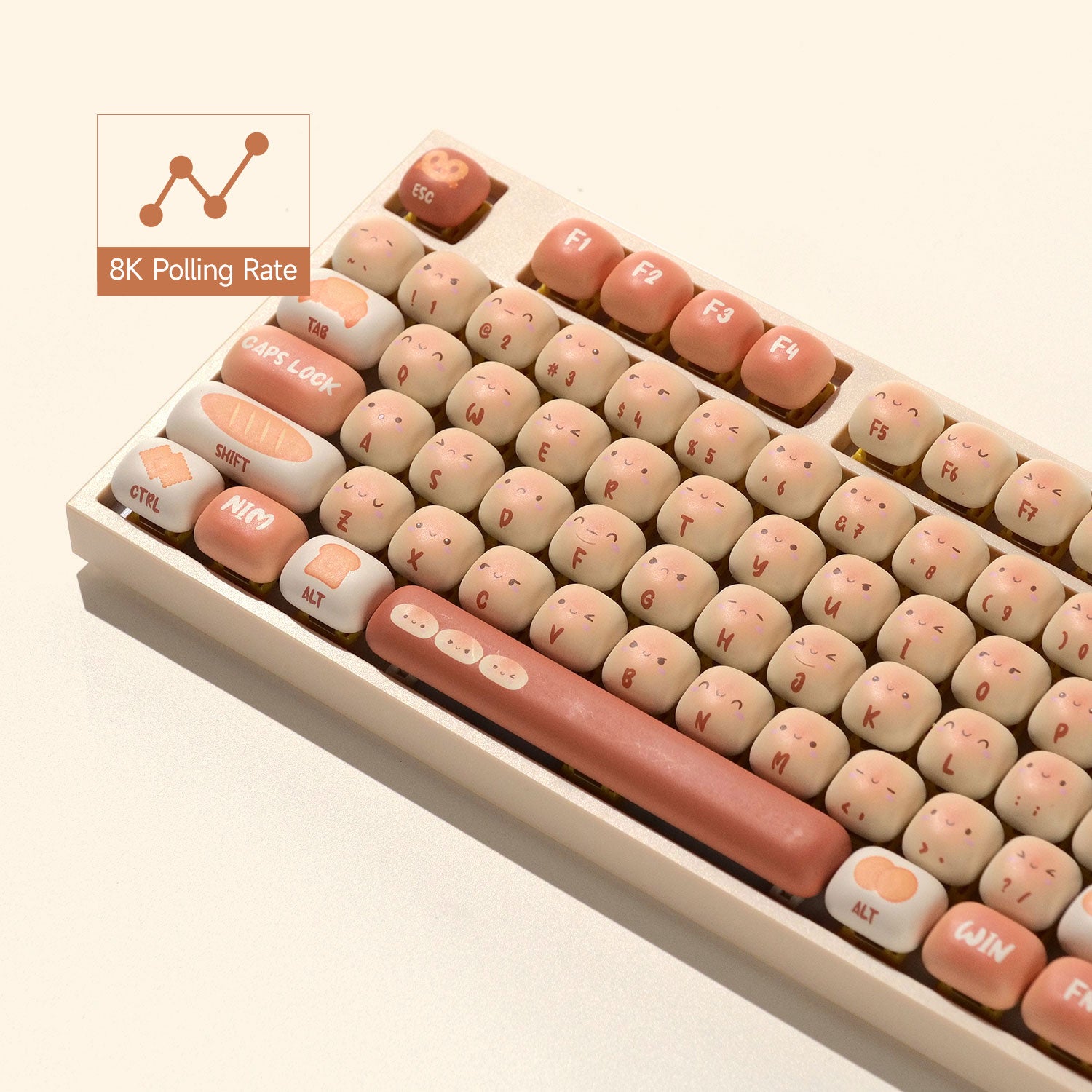Akko Bun Wonderland 5108 V5 Mechanical Keyboard 8K Polling Rate