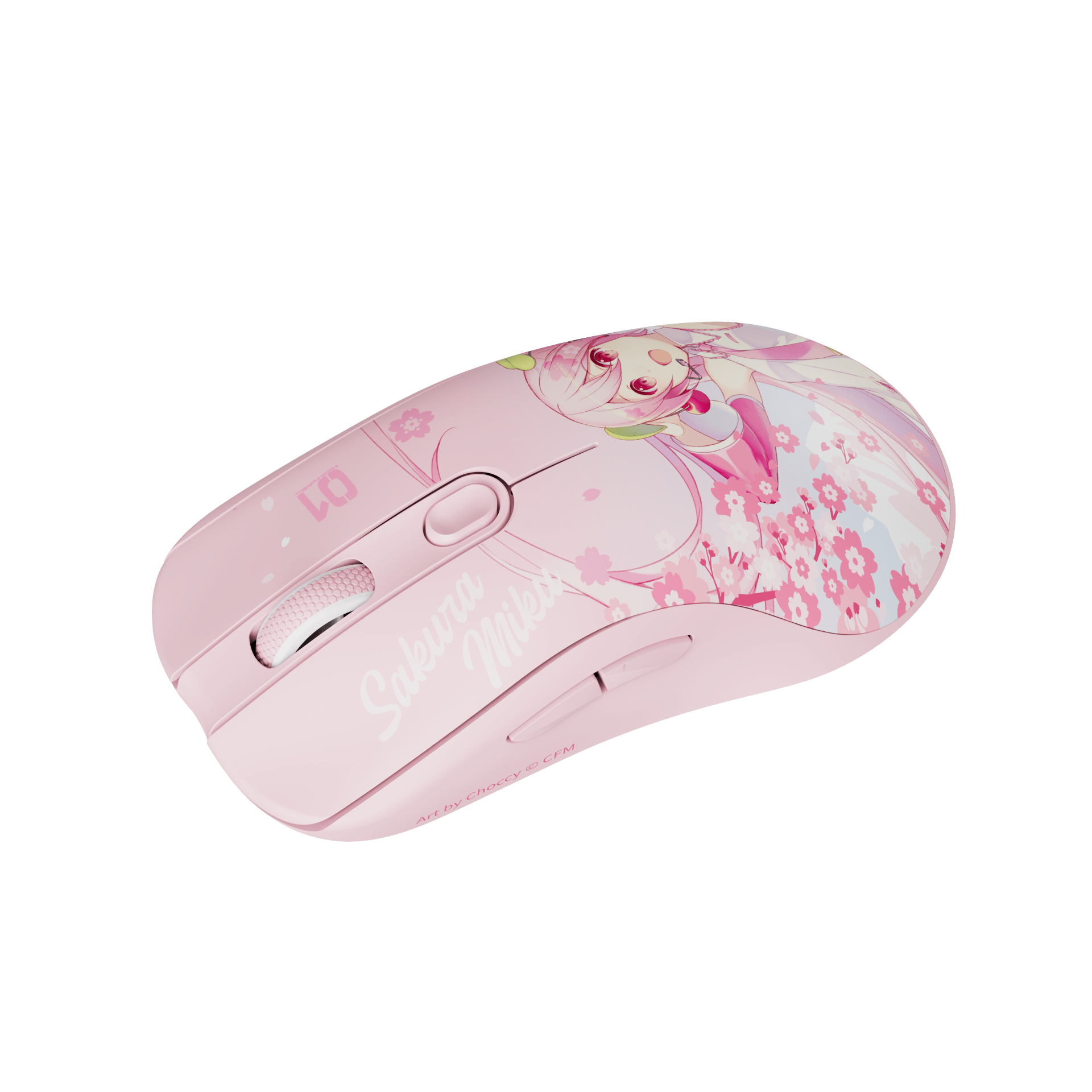 AG One 3950 Sakura Miku Gaming Mouse details