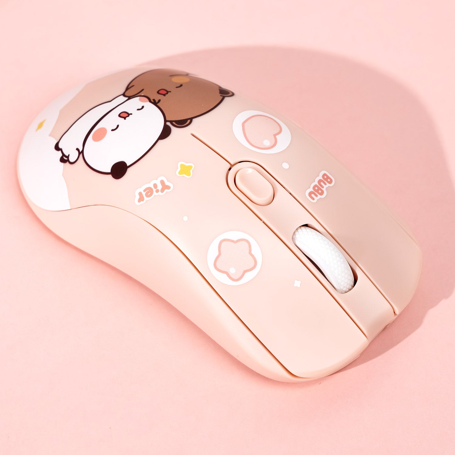 AG ONE Light Dudu and Bubu Wireless Mouse Side Details