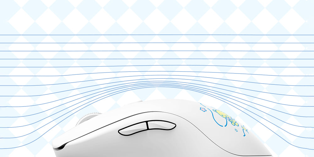 AG One Light Cinnamoroll Wireless Mouse Design