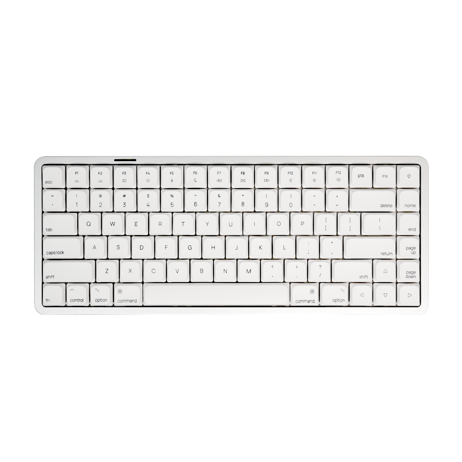 Akko Air 01 Low Profile Mechanical Keyboard White