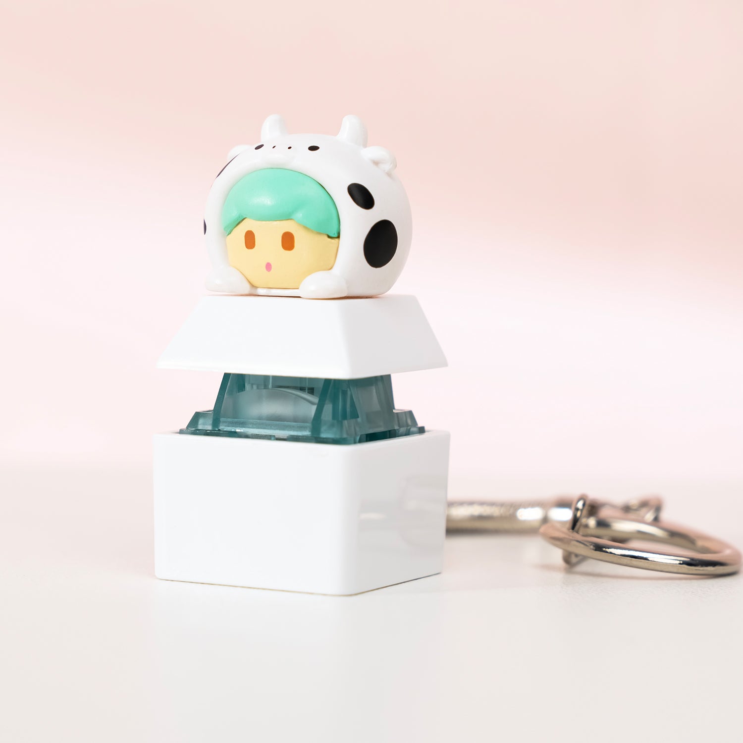 Animal Artisan Keycap × Switch Tester Bubble Cow Details
