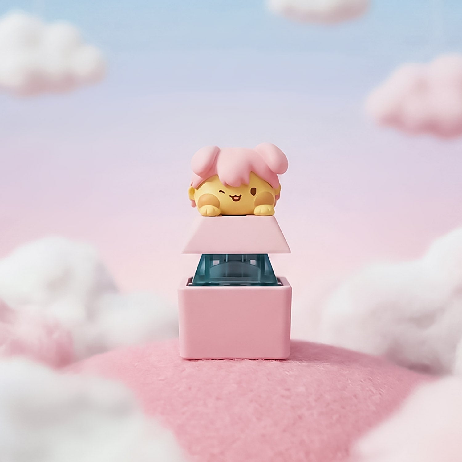 Animal Artisan Keycap × Switch Tester Lop Bunny