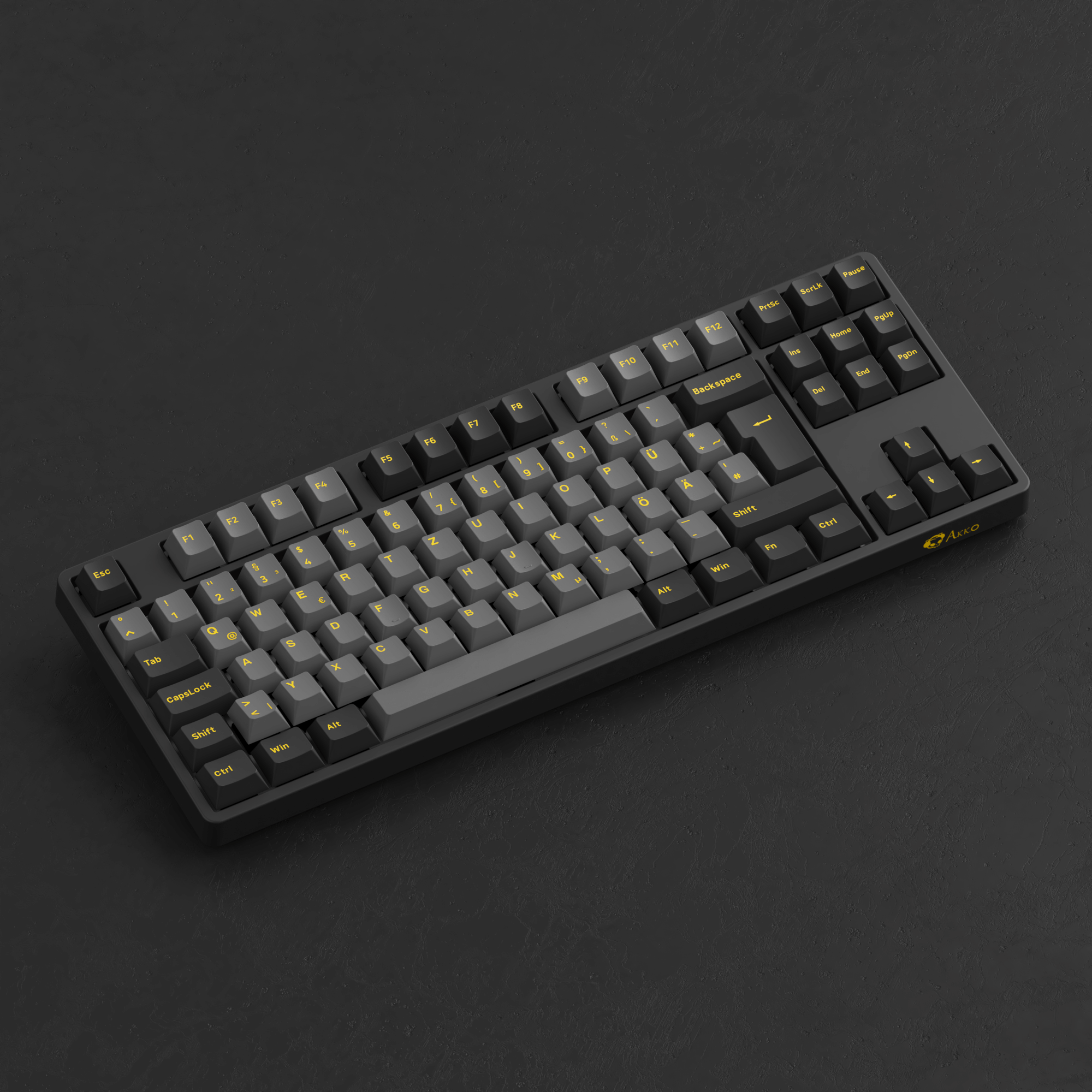 Akko Black Gold 5087S ISO DE Right Side