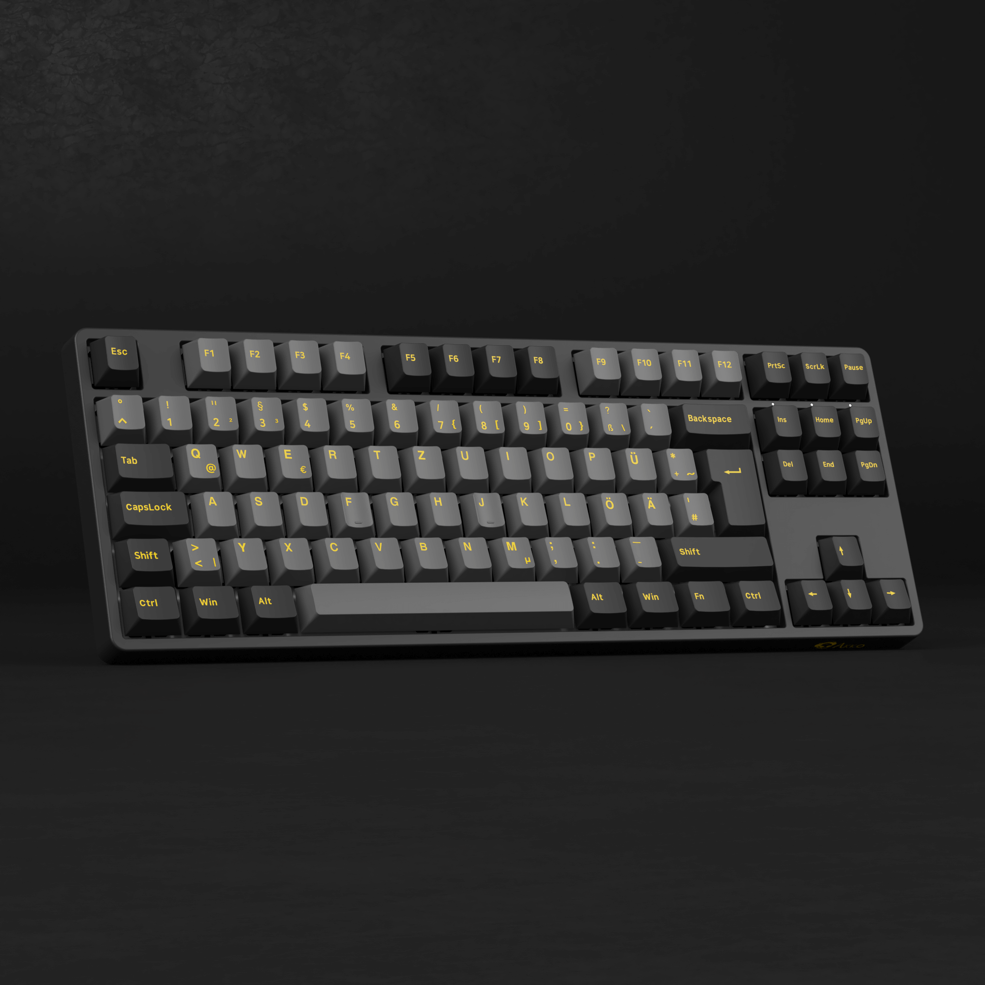Akko Black Gold 5087S ISO Left Standing Side