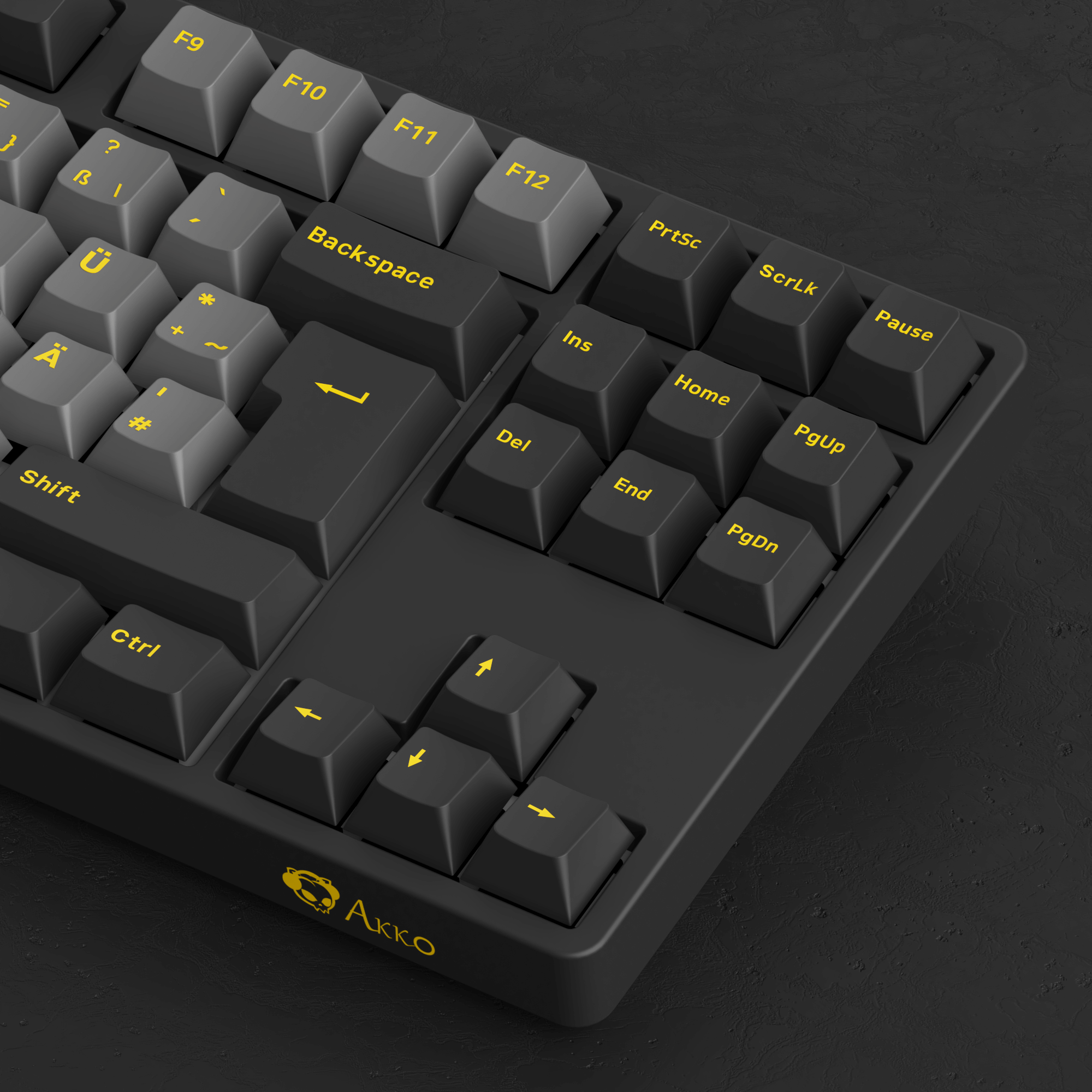 Akko Black Gold 5087S ISO Right Details