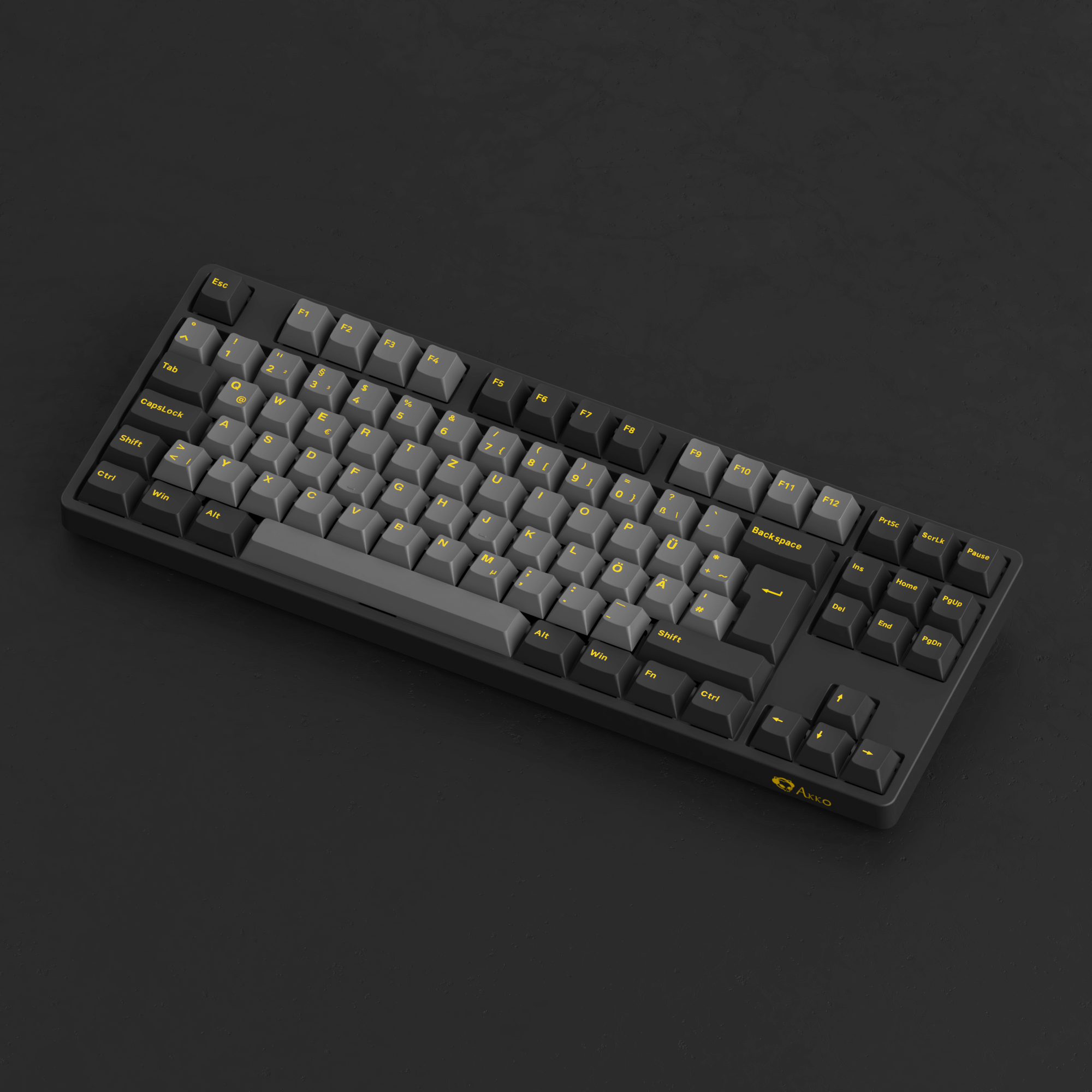 Akko Black Gold 5087S ISO Left Side
