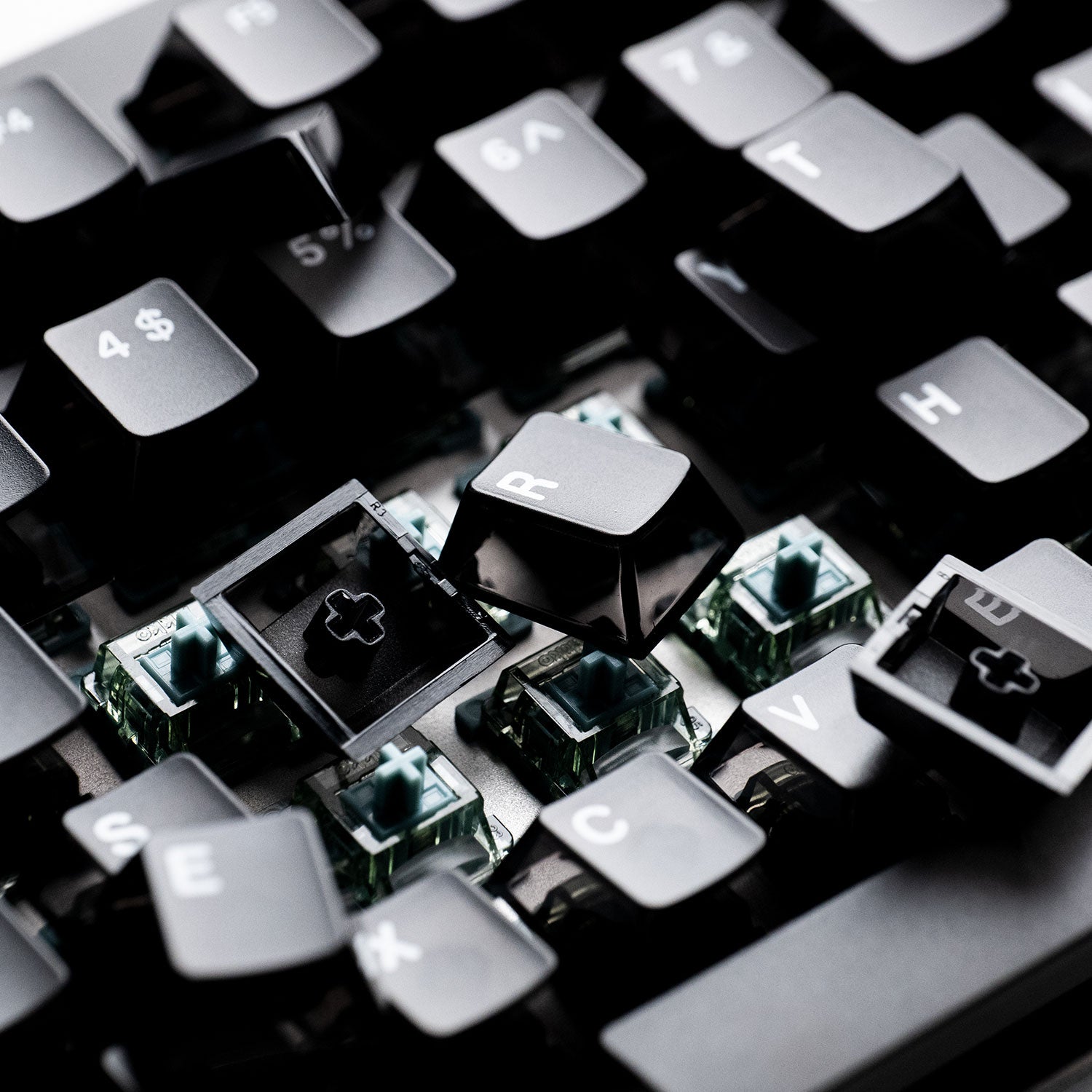 Akko PC Transparent Keycap Set (82-Key) | Akko EU