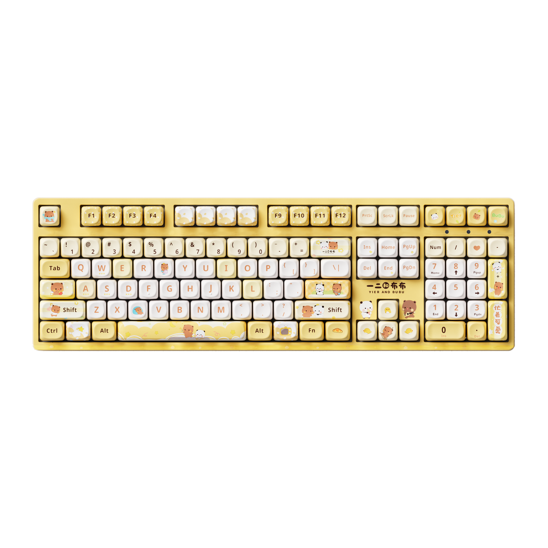 Akko-Bubu-Dudu-3108v3-Yellow-