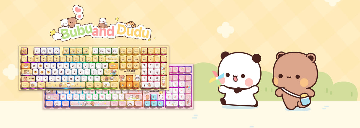 Akko Dudu and Bubu 5108 V5 Mechanical Keyboard