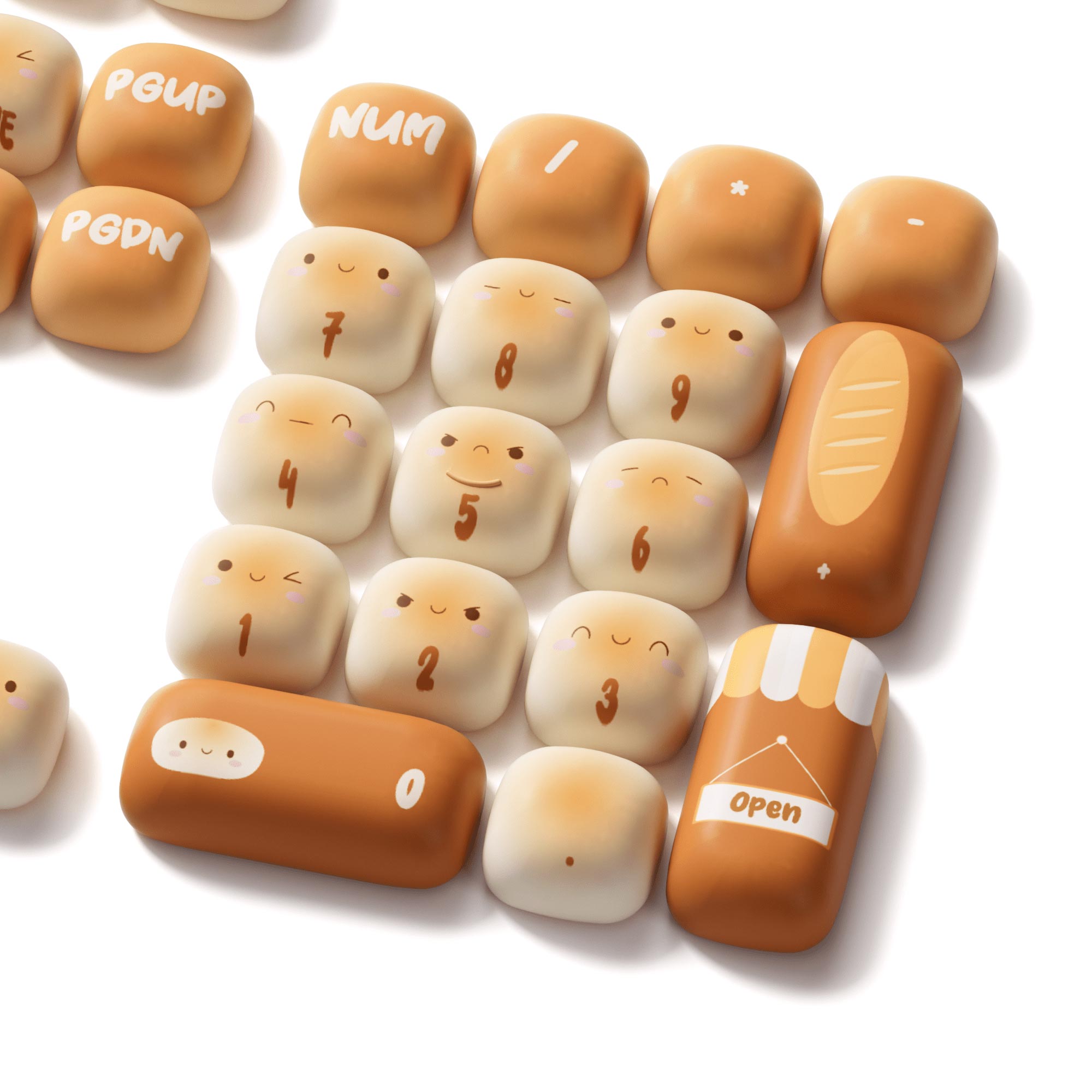 Bun Wonderland Keycap Set (138-key)