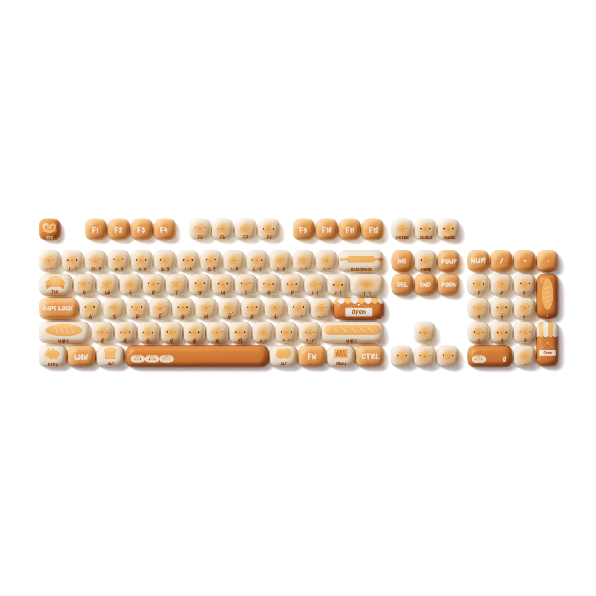 Bun Wonderland Keycap Set (138-key)