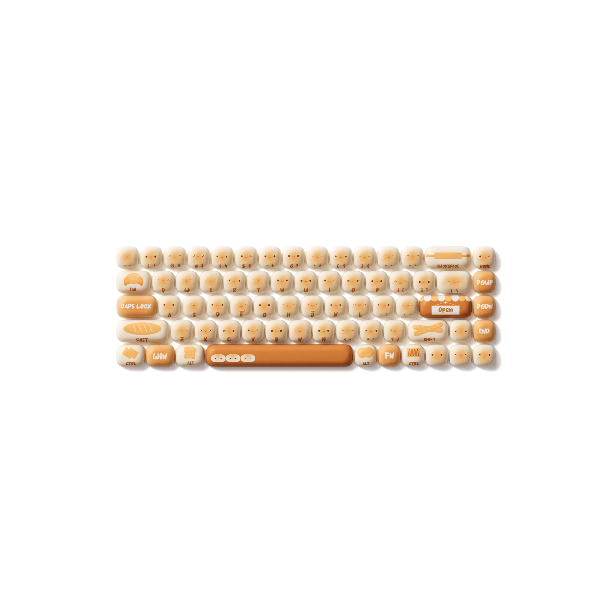 Bun Wonderland Keycap Set (138-key)