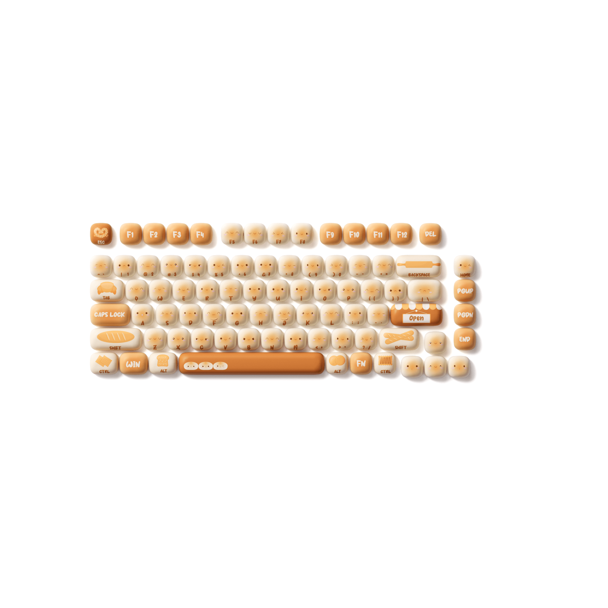 Bun Wonderland Keycap Set (138-key)