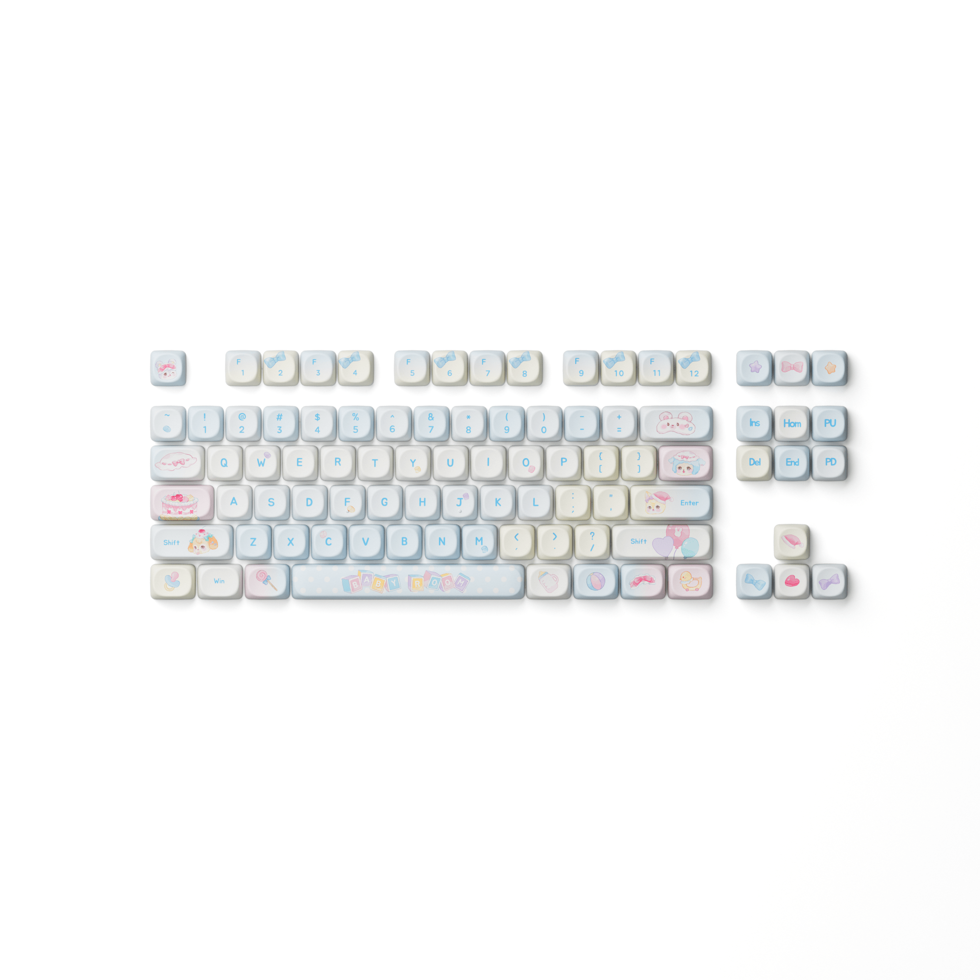 Butterfly Fantasy Keycap Set (140-key)