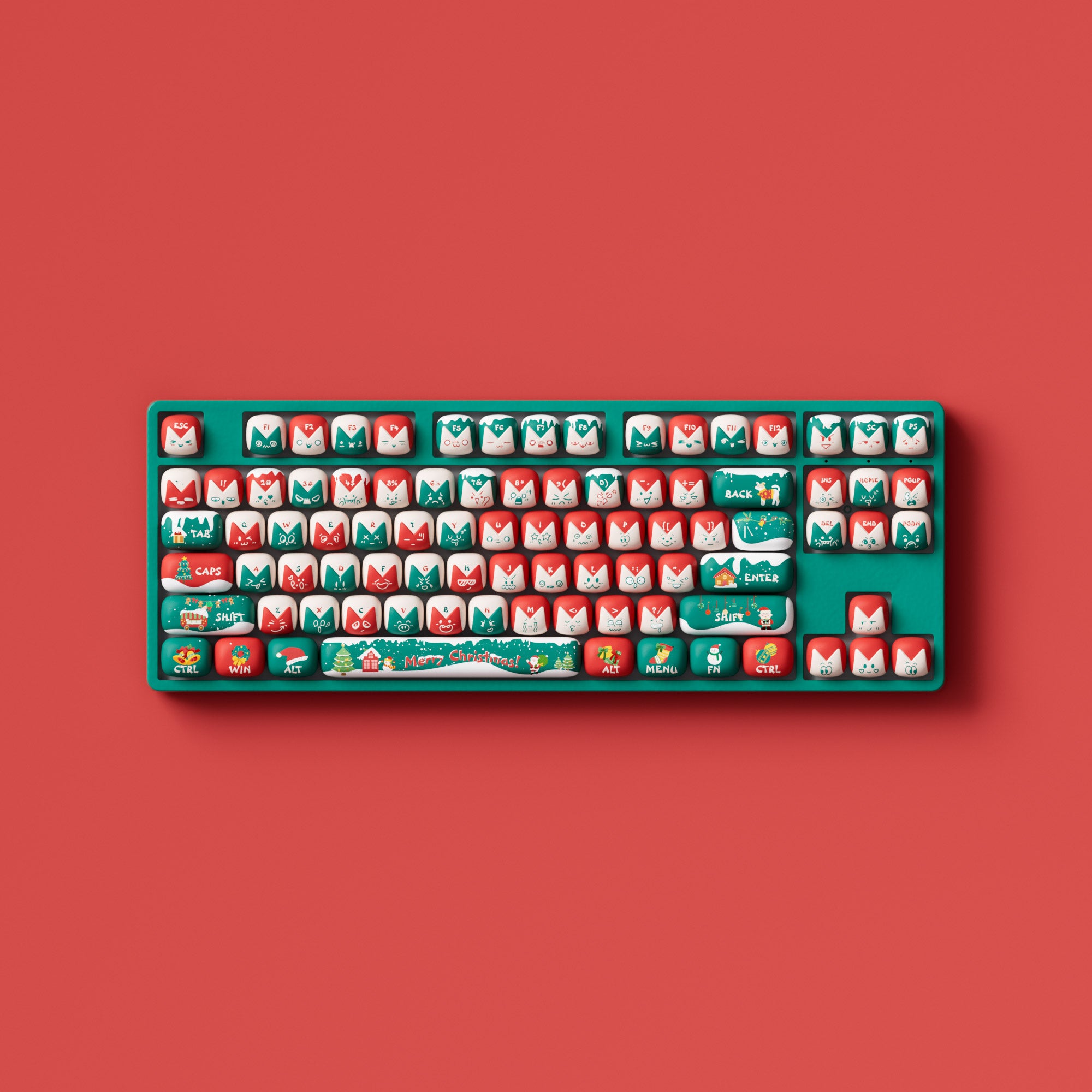 Christmas Fantasy Keycap Set (137-key)