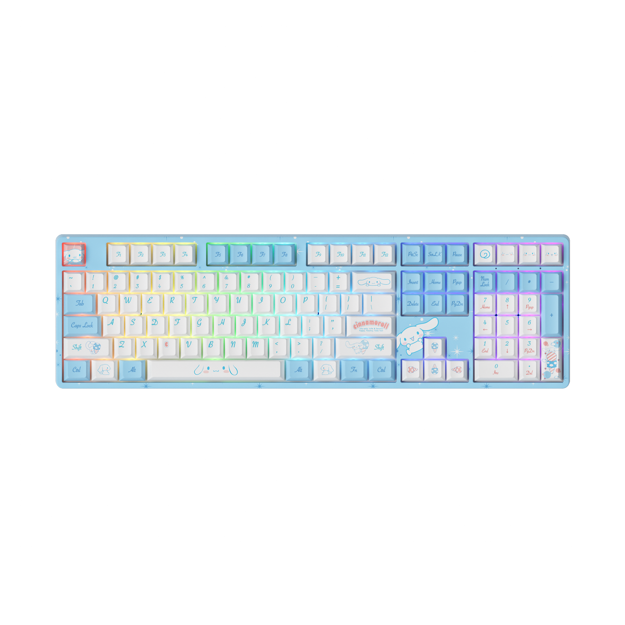 Cinnamoroll 5108S Kabelgebundene mechanische Tastatur