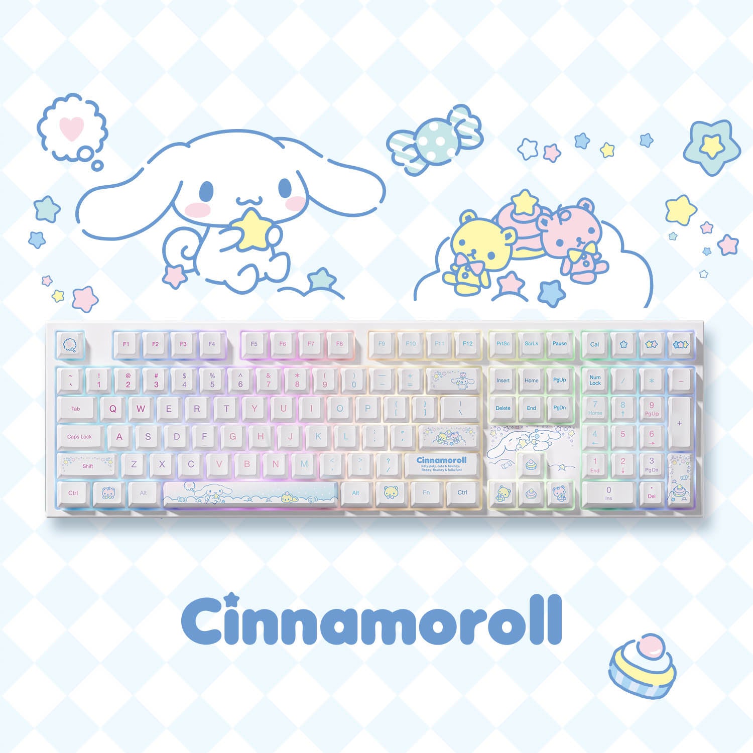 Akko Cinnamoroll 5108 V5 Mechanical Keyboard | AKKO EU