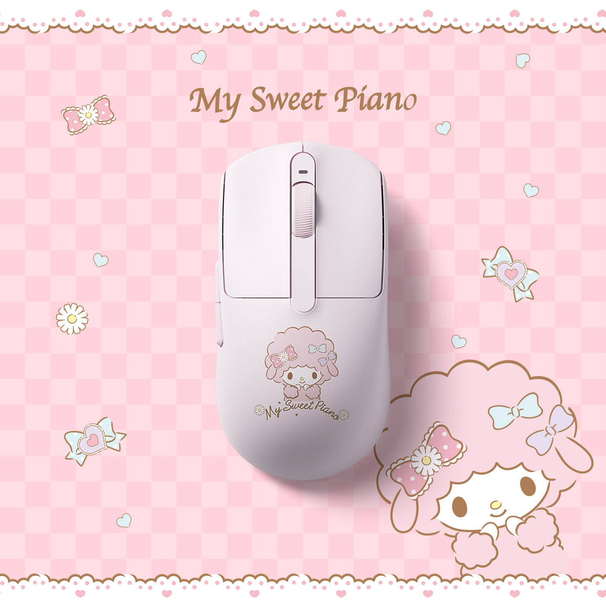Dash Gaming Mouse - My Sweet Piano