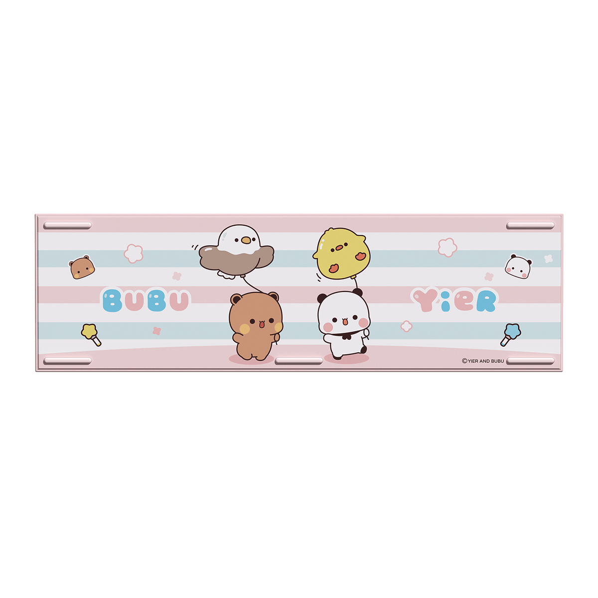 Akko Dudu and Bubu 5108 V5 Mechanical Keyboard Pink Back