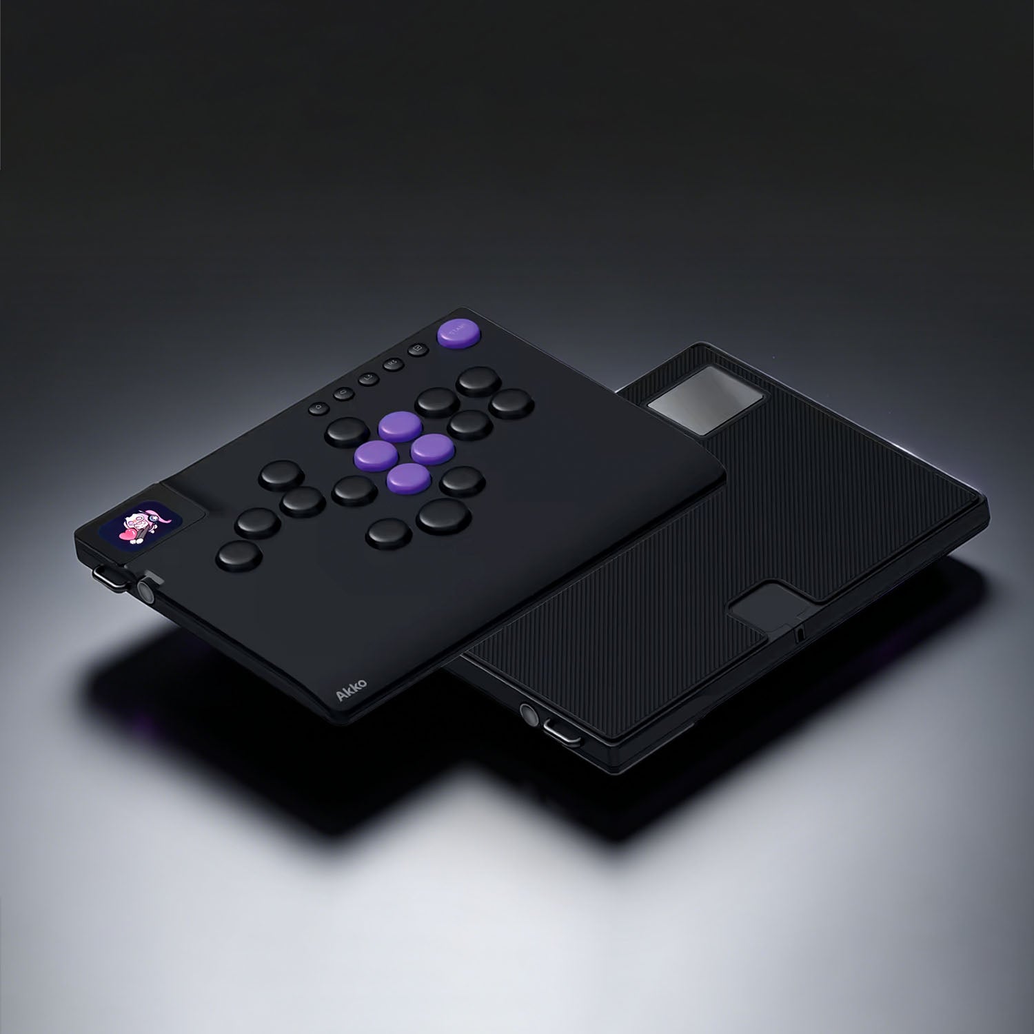 Akko FUNBOX Arcade Controller Front Back Details