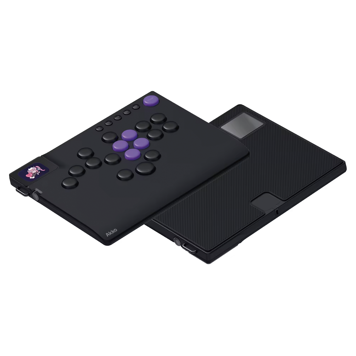 Akko FUNBOX Arcade Controller Front Back Details