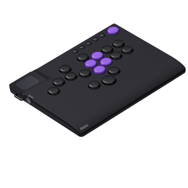 Akko FUNBOX Arcade Controller Left Side Details