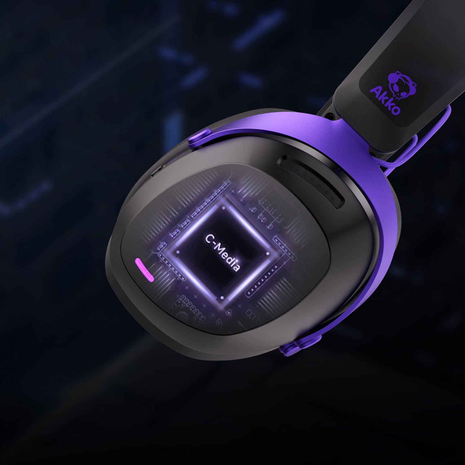 Akko GH300 Gaming Headset Media Chips