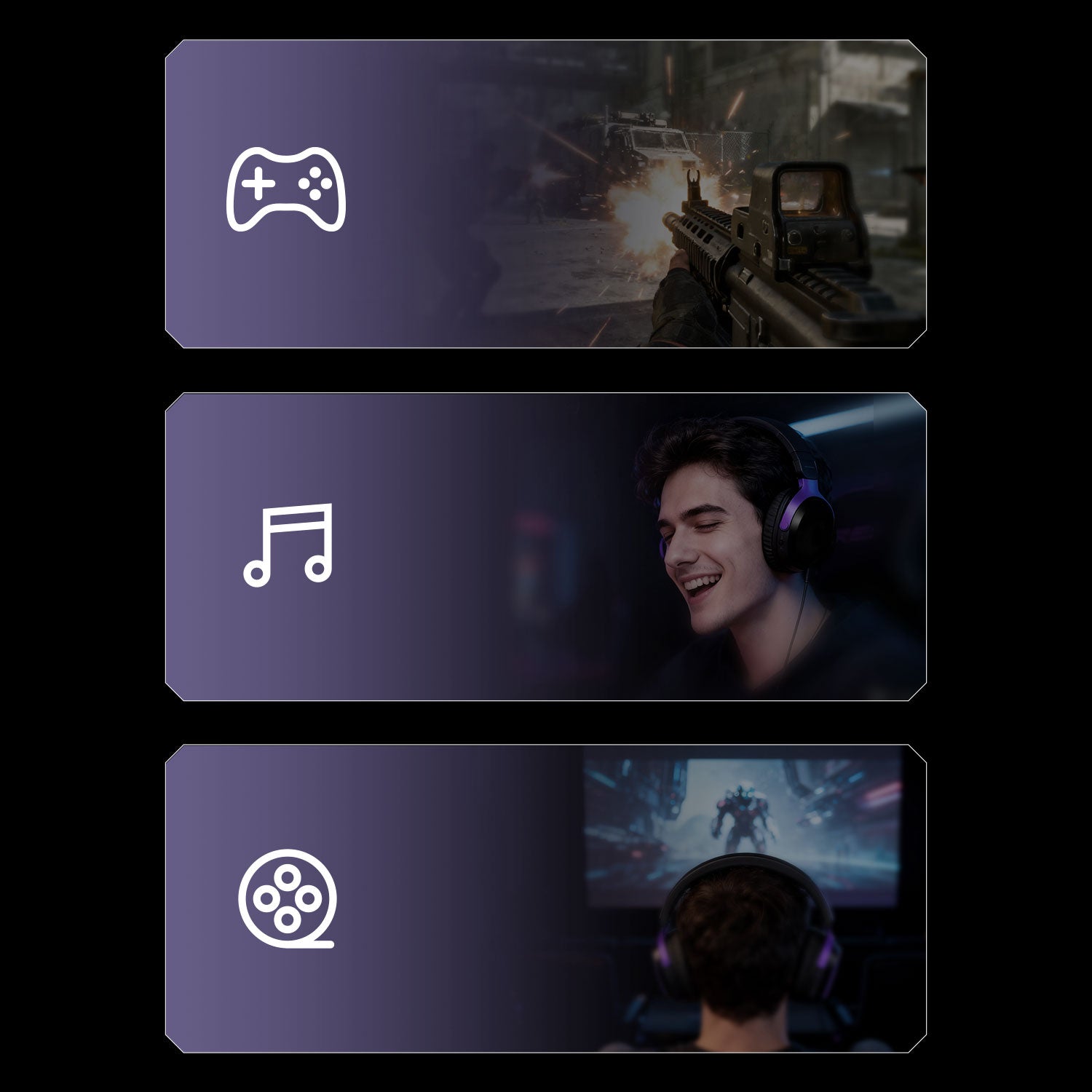 Akko GH300 Gaming Headset Sound Mode