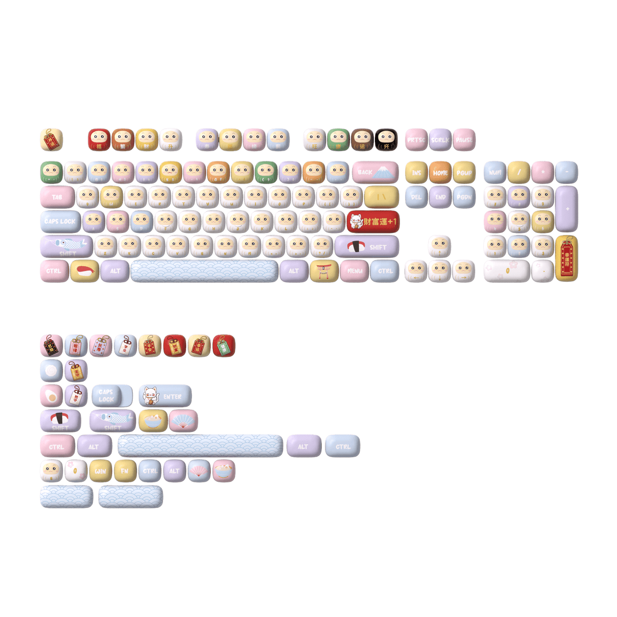 ⌘ Porte-Bonheur ⌘ Akko-Good-Luck-Charm-Keycap-