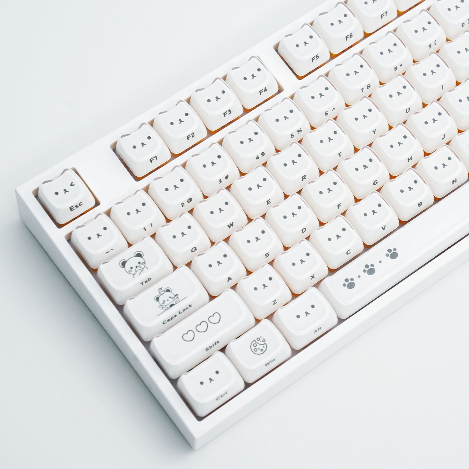 Akko Greedy Bear 5108 V5 Mechanical Keyboard Left Details