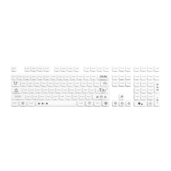 Greedy Bear Keycap Set (119-Key)