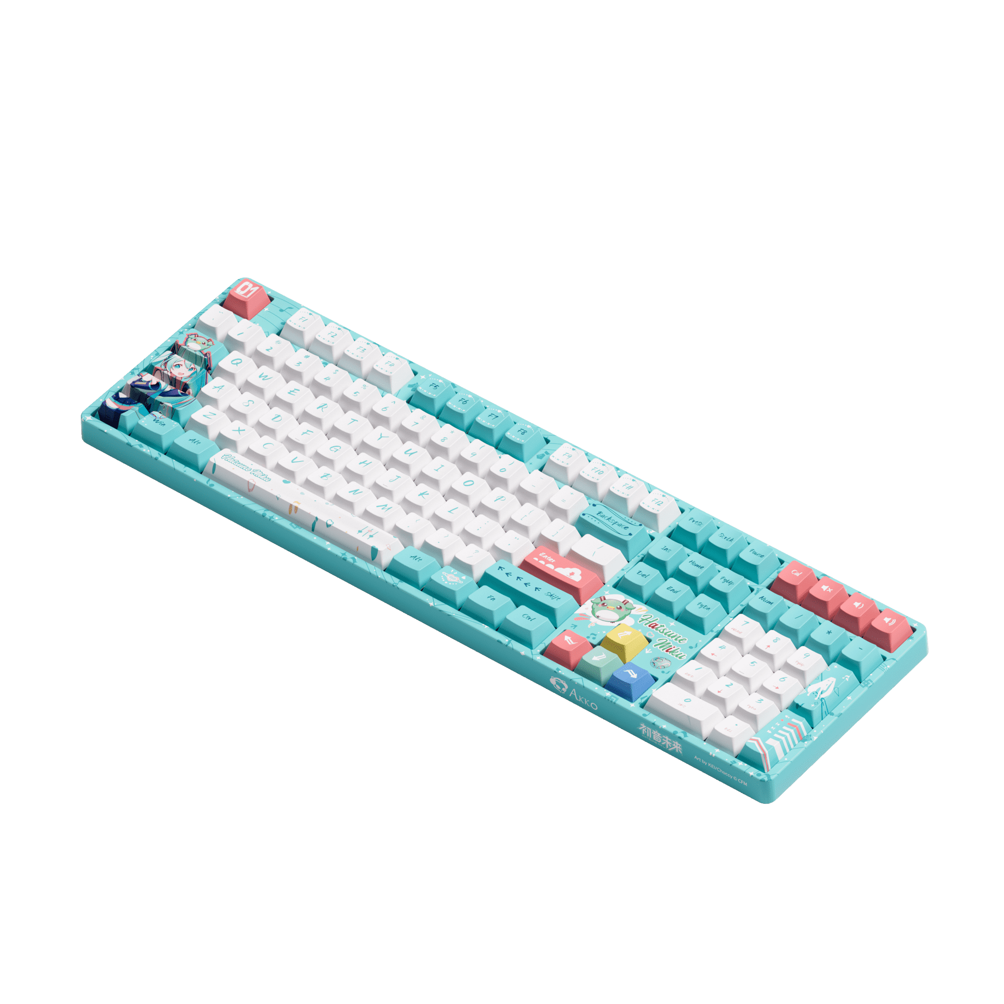 Hatsune Miku 5108B Plus Mechanische Tastatur in voller Größe