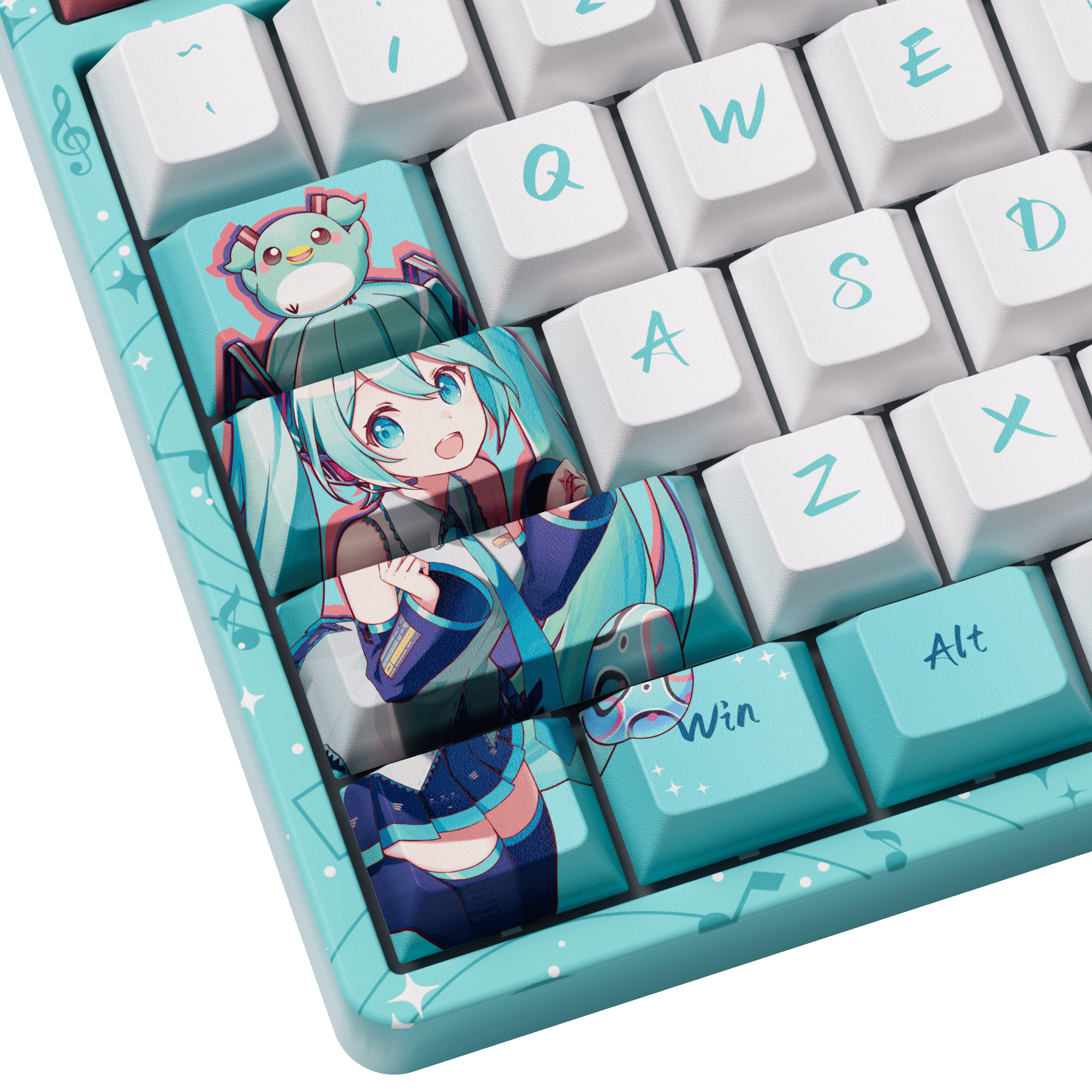 Hatsune Miku 5108B Plus Mechanische Tastatur in voller Größe