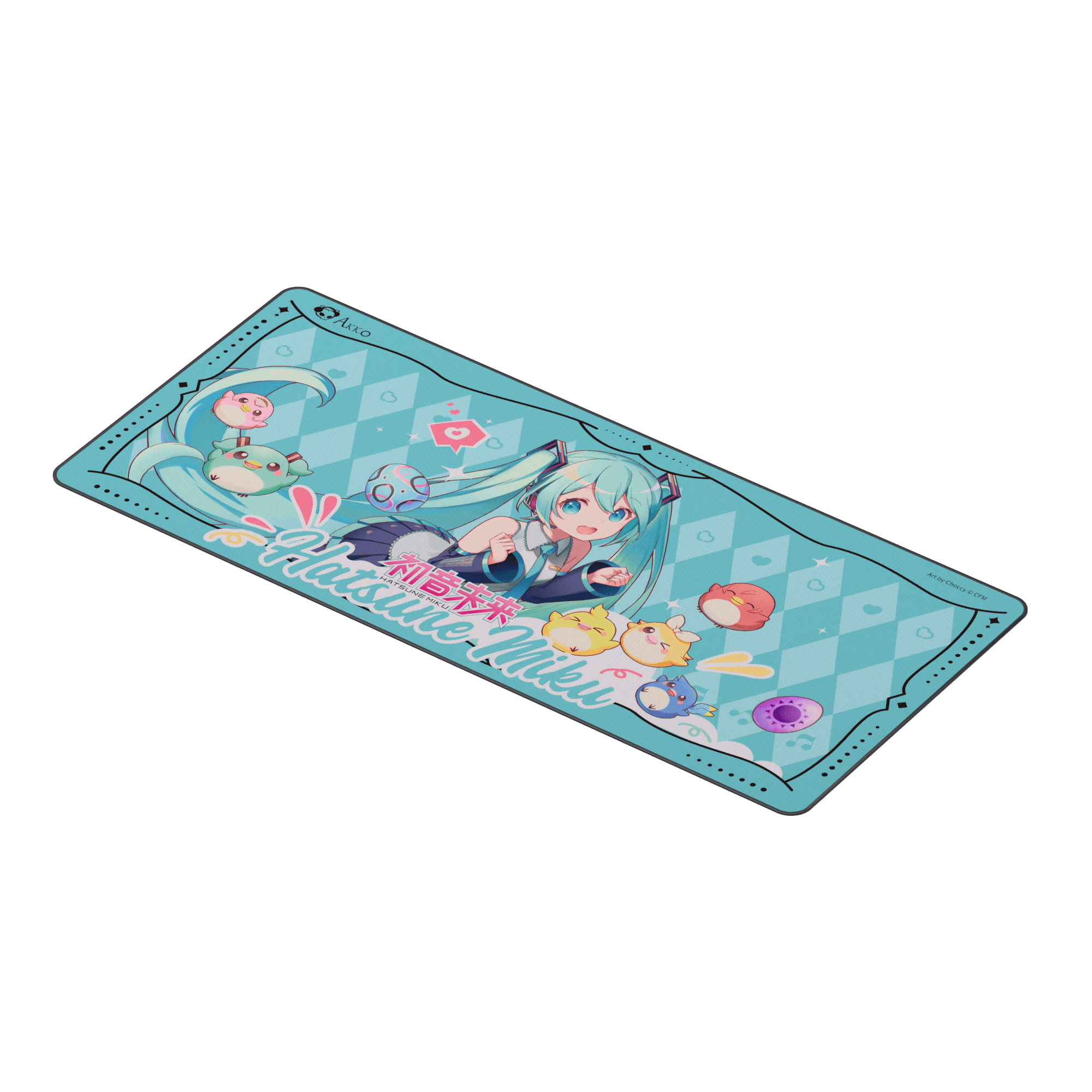 Hatsune Miku Mouse Pad Side Details