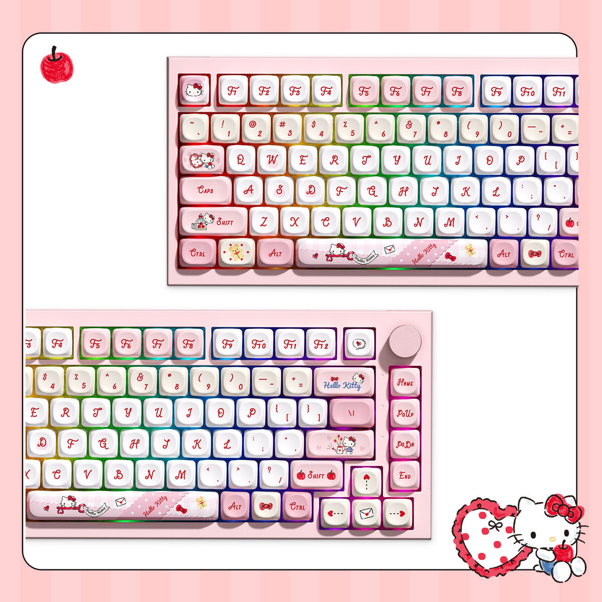 Akko Hello Kitty 5075 V5 Mechanical Keyboard RGB