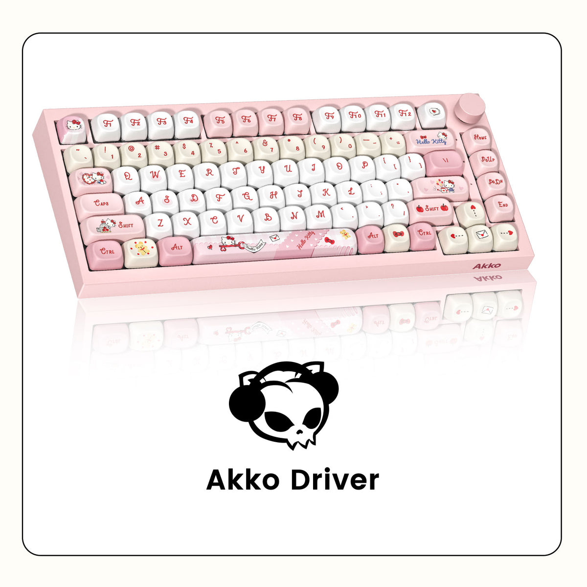 Akko Hello Kitty 5075 V5 Mechanical Keyboard Driver