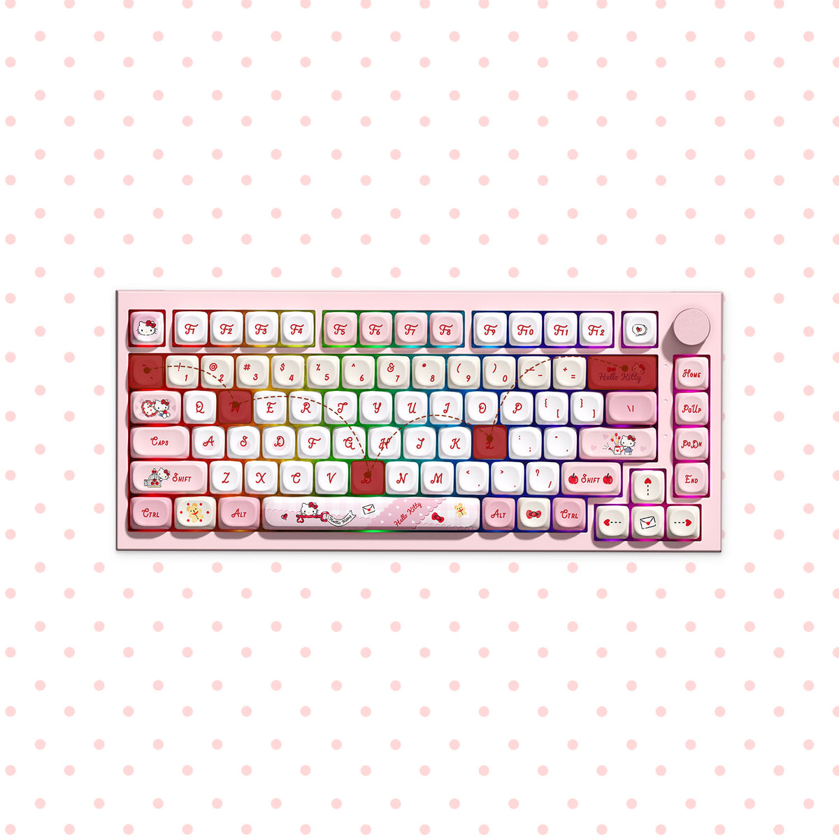 Akko Hello Kitty 5075 V5 Mechanical Keyboard N Key Rollover
