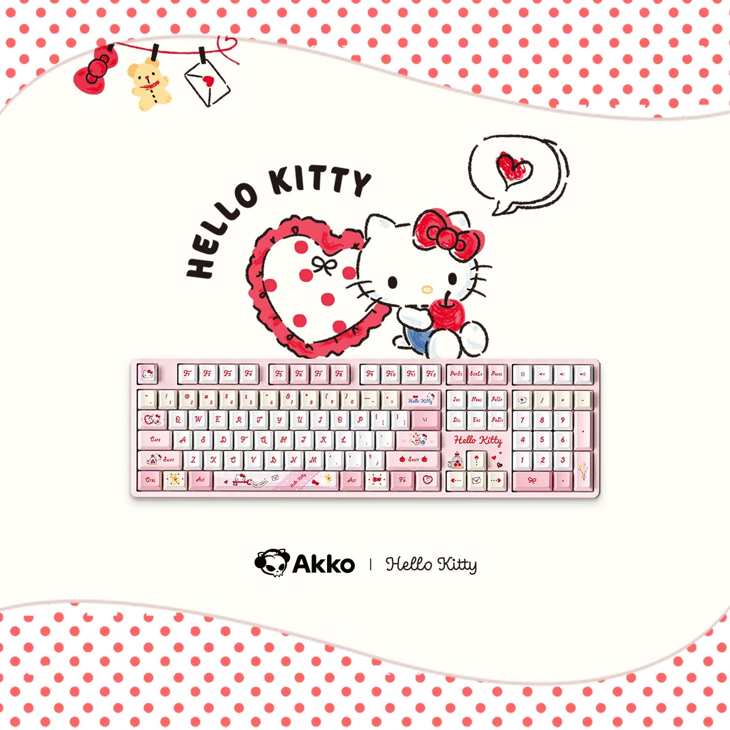 Akko Hello Kitty 5108 V5 Mechanical Keyboard
