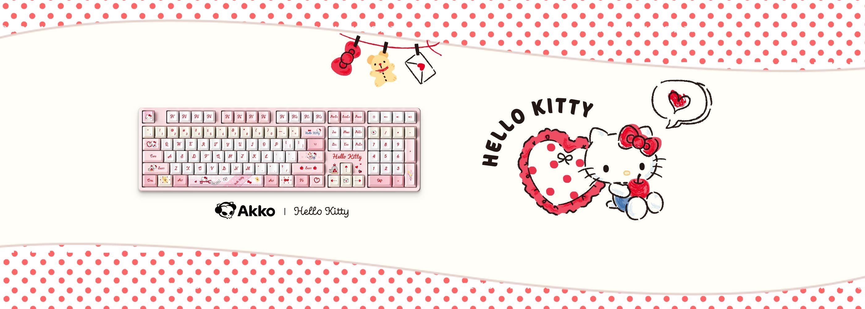 Akko Hello Kitty 5108 V5 Mechanical Keyboard