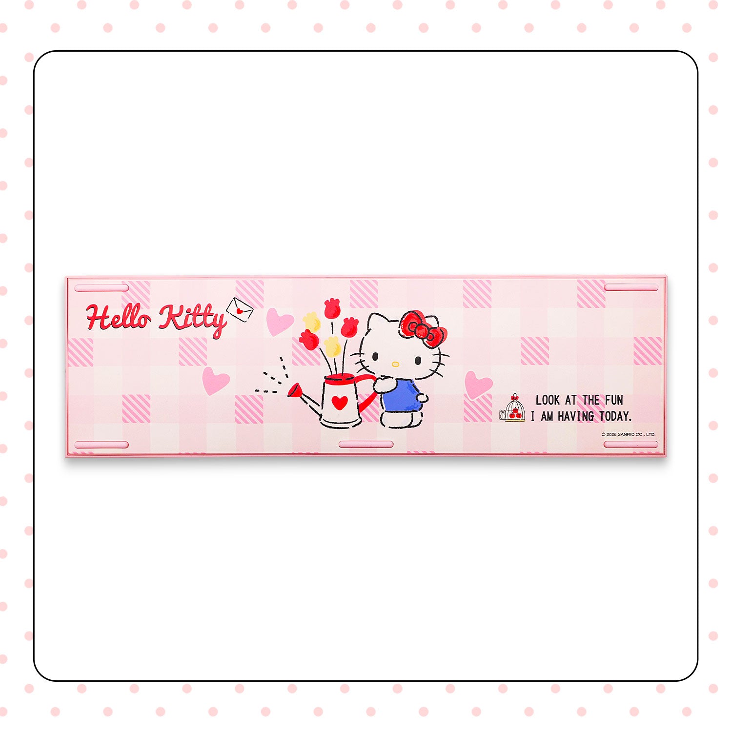 Akko Hello Kitty 5108 V5 Mechanical Keyboard Back Details