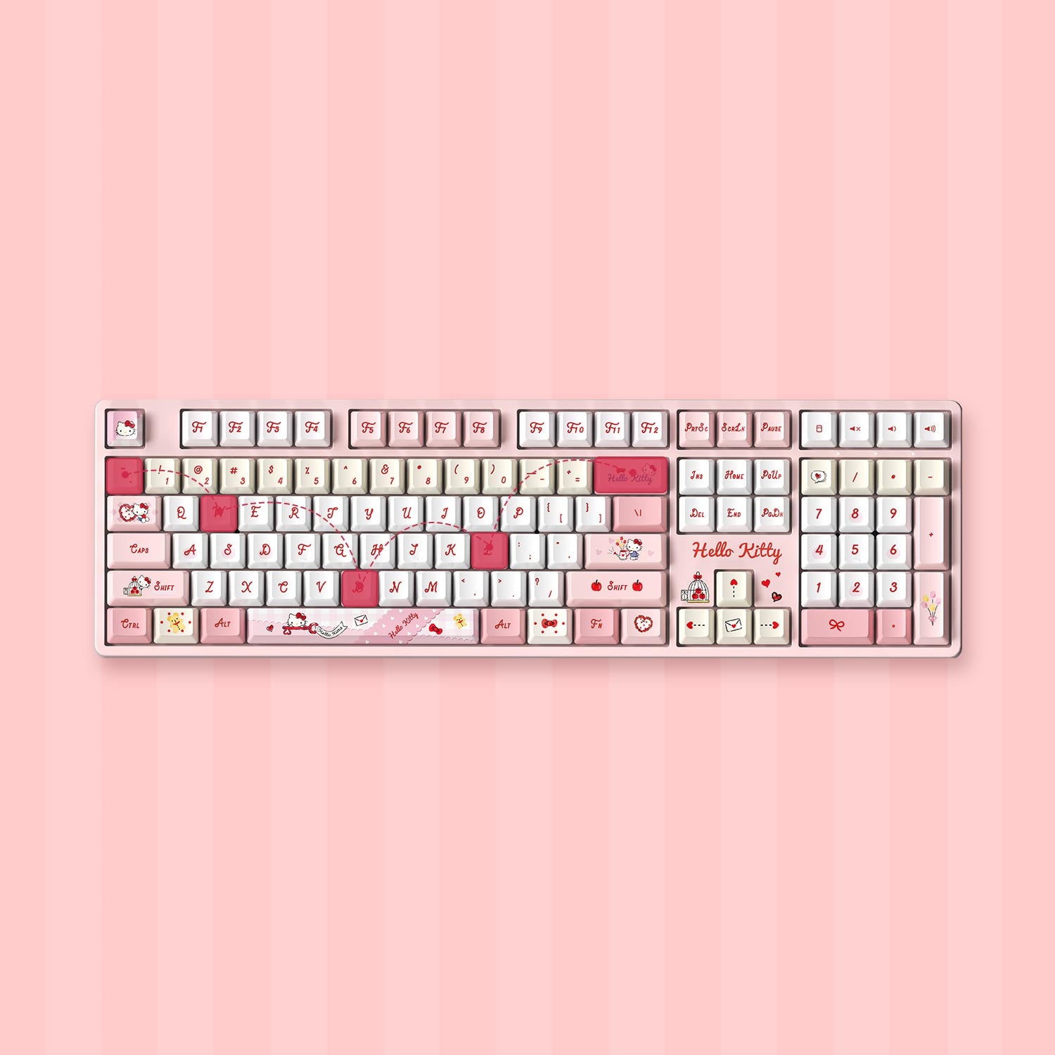 Akko Hello Kitty 5108 V5 Mechanical Keyboard N Key Rollover