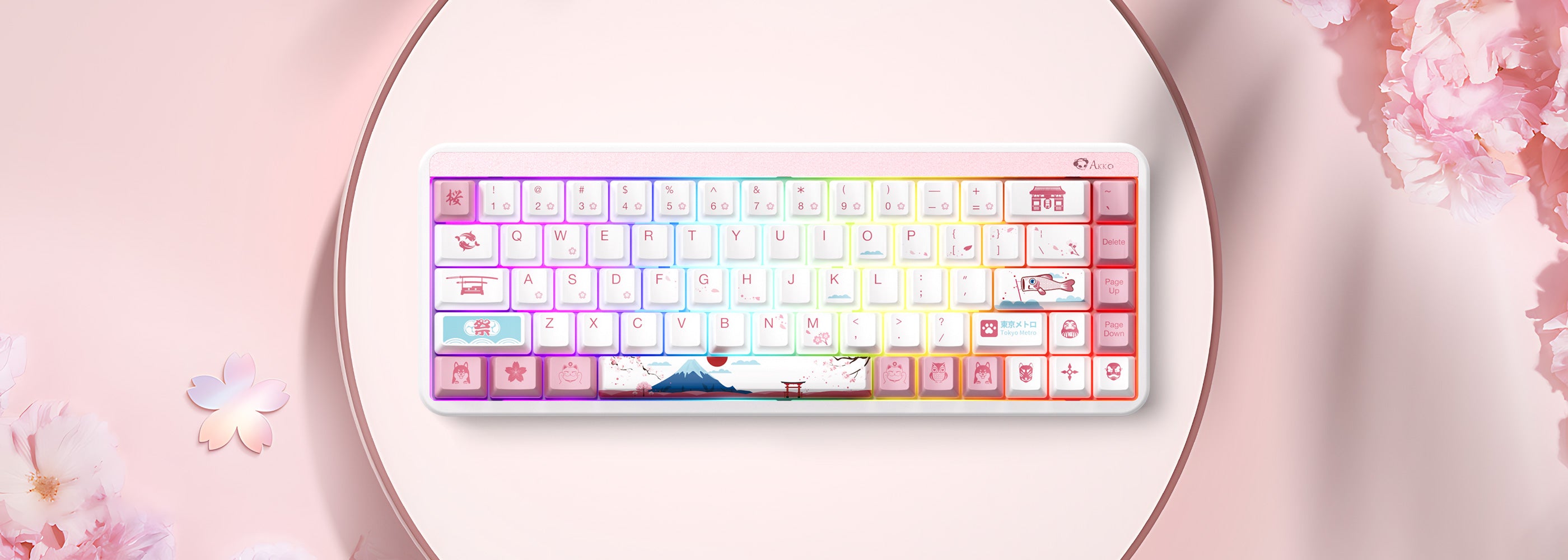 Akko JIN01 Tokyo 65% Aluminum Keyboard | AKKO EU
