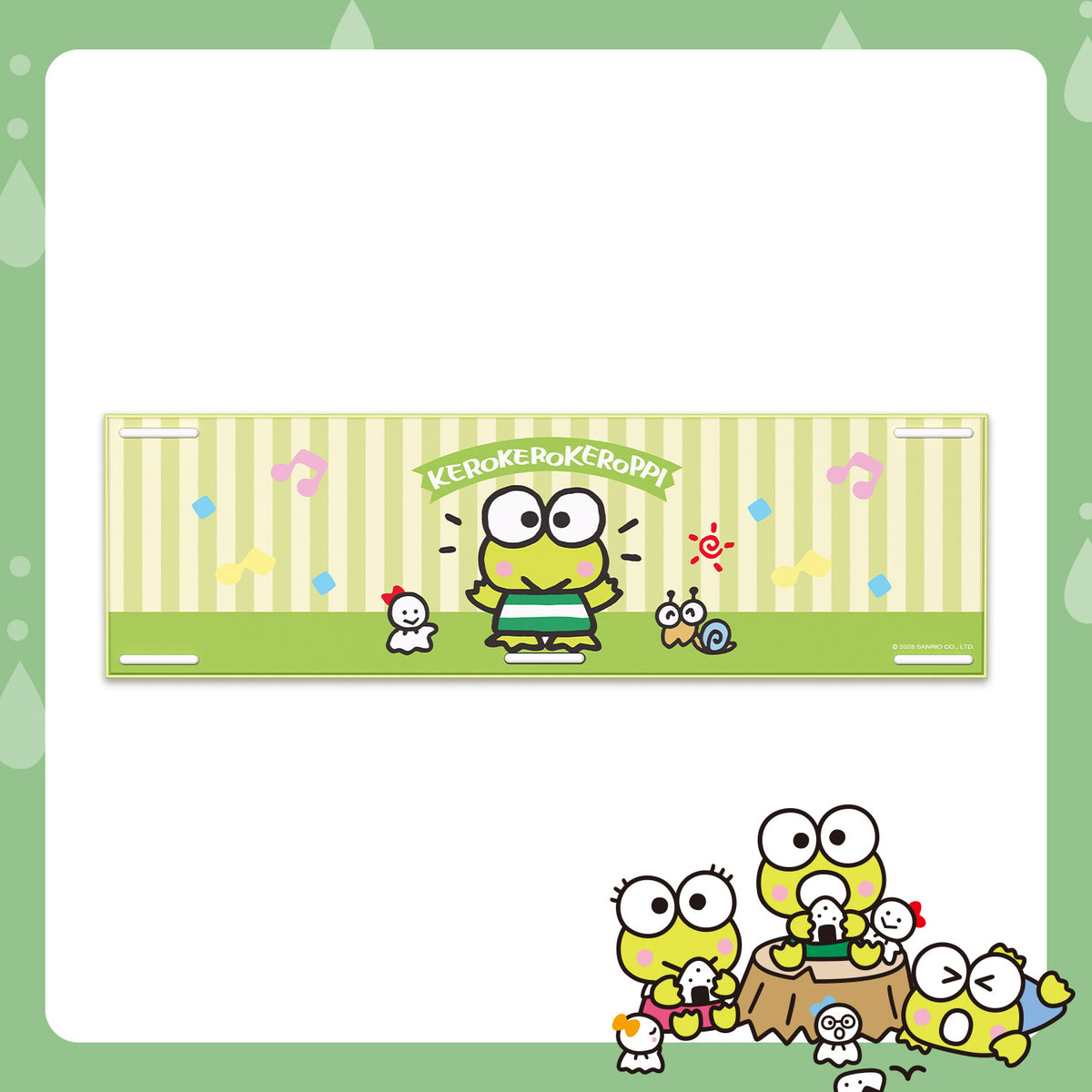 Akko KeroKero Keroppi 5108 V5 Mechanical Keyboard Back