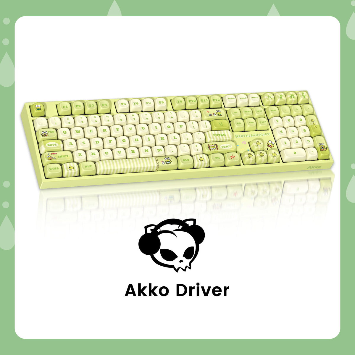Akko KeroKero Keroppi 5108 V5 Mechanical Keyboard Driver
