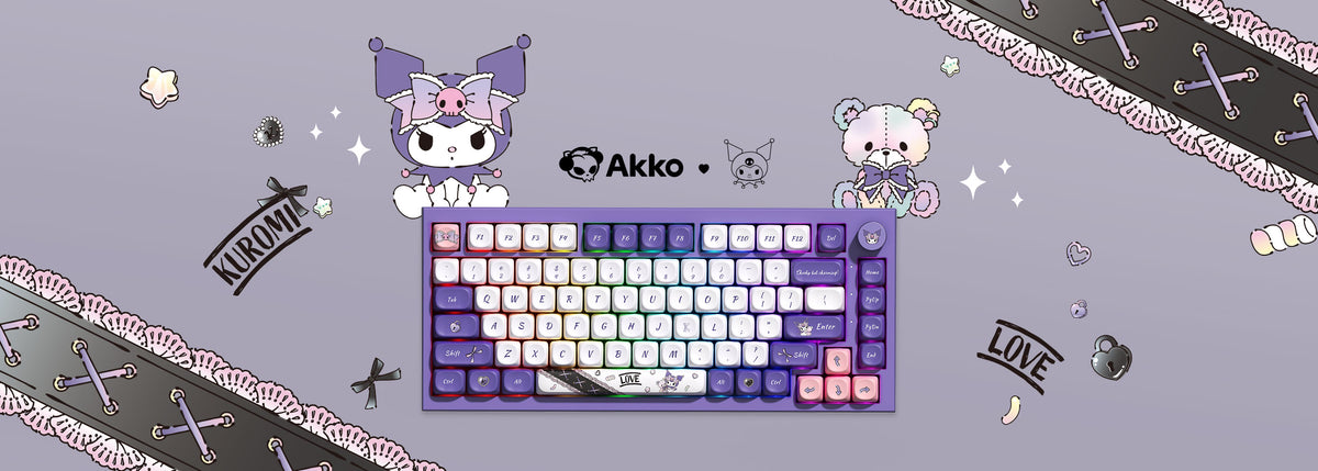 Akko Kuromi 5075 V5 Mechanical Keyboard