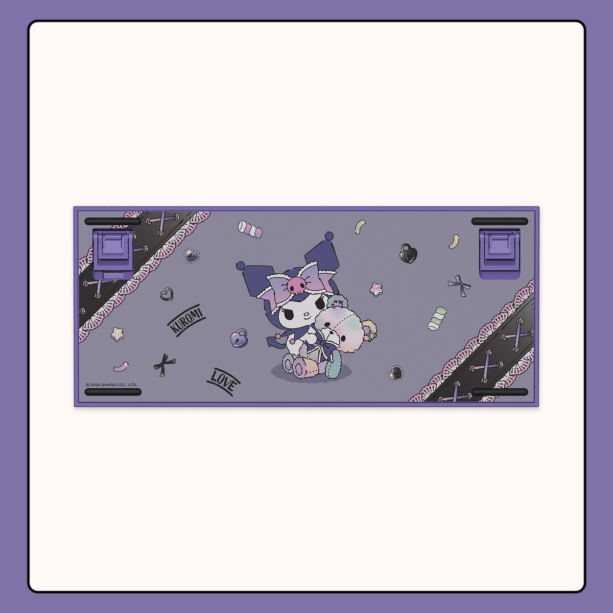Akko Kuromi 5075 V5 Mechanical Keyboard Back