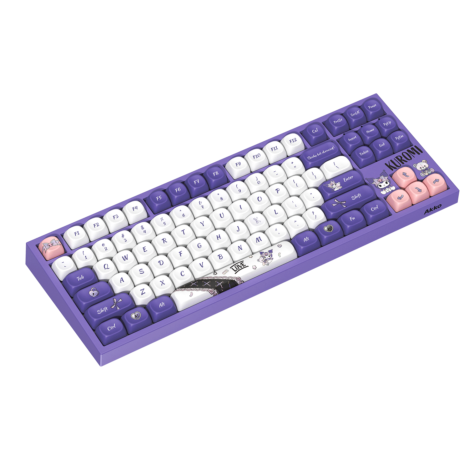 Akko Kuromi 5087 V5 Keyboard Left Side