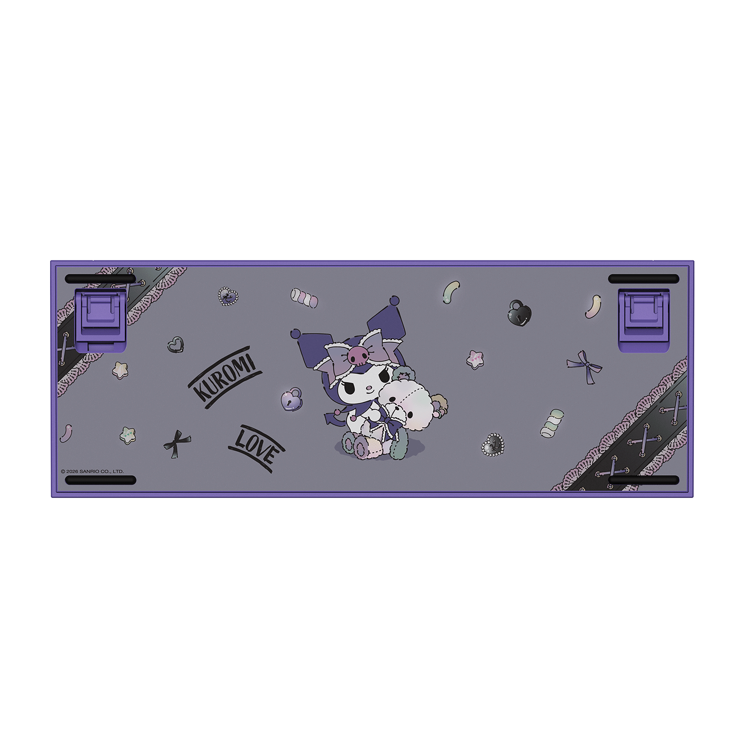 Akko Kuromi 5087 V5 Keyboard Back Details