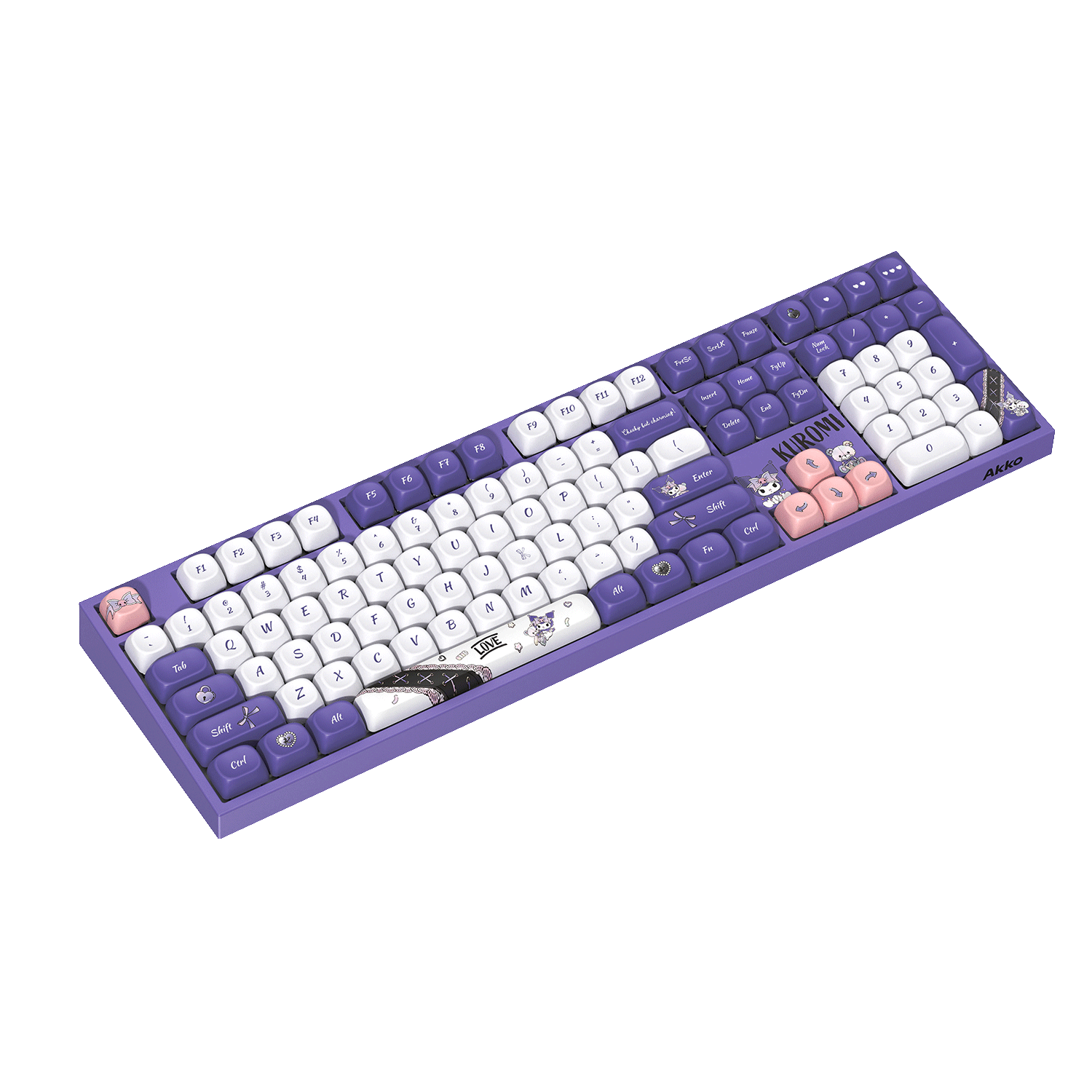 Akko Kuromi 5108 V5 Mechanical Keyboard Side Details